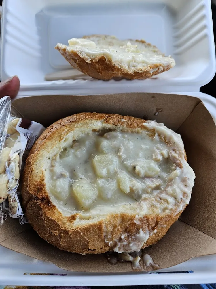 Clam Chowder Bread Bowl